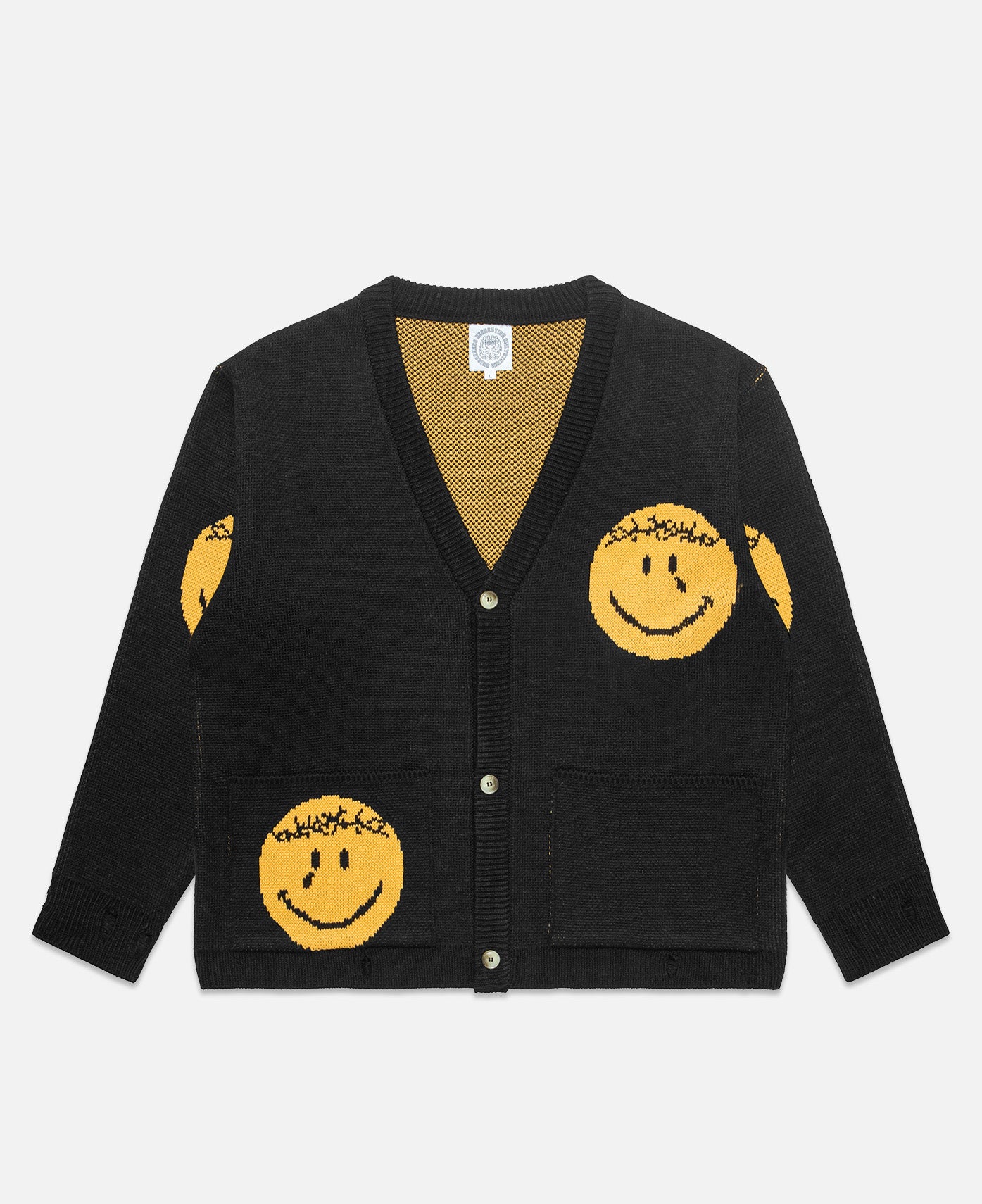 K.O.K Vintage Cardigan (Black)