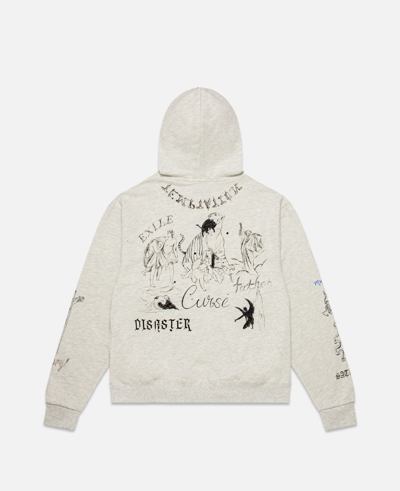 W.O.L Vintage Hoodie (Oatmeal)