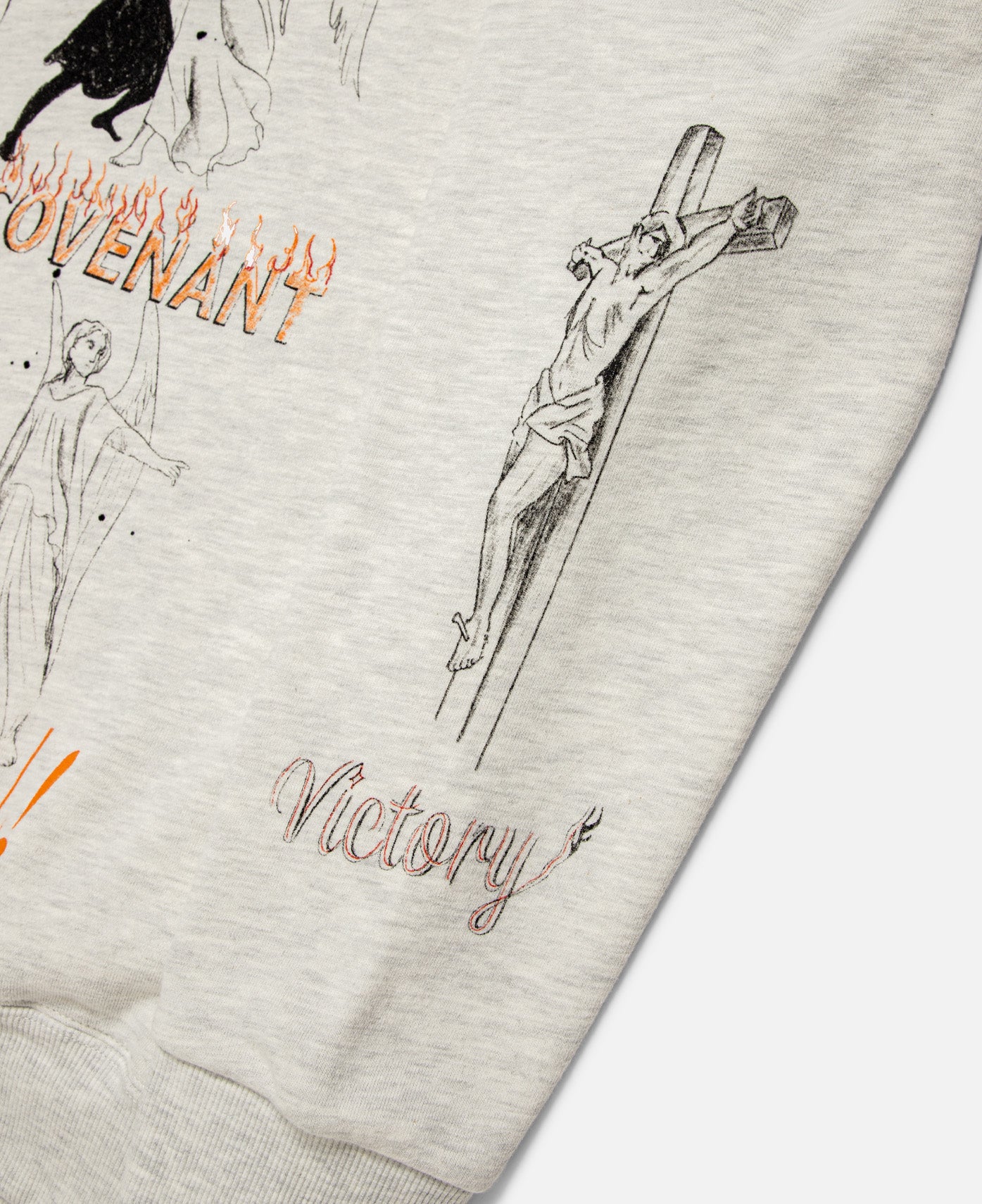 W.O.L Vintage Hoodie (Oatmeal)