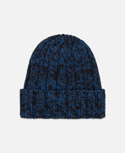 Multicolor Knit Beanie (Blue)