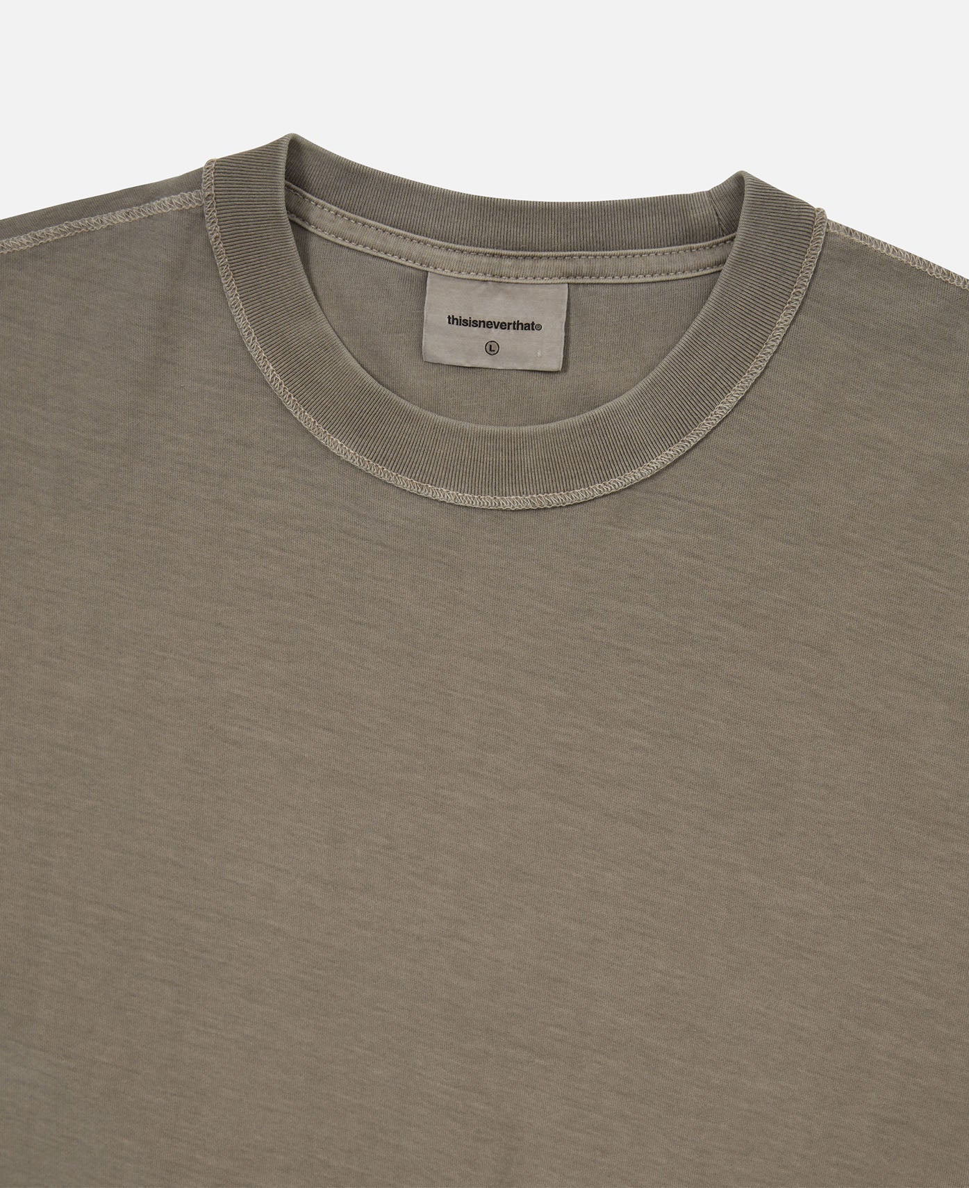 Overdyed Reverse T-Shirt (Grey)