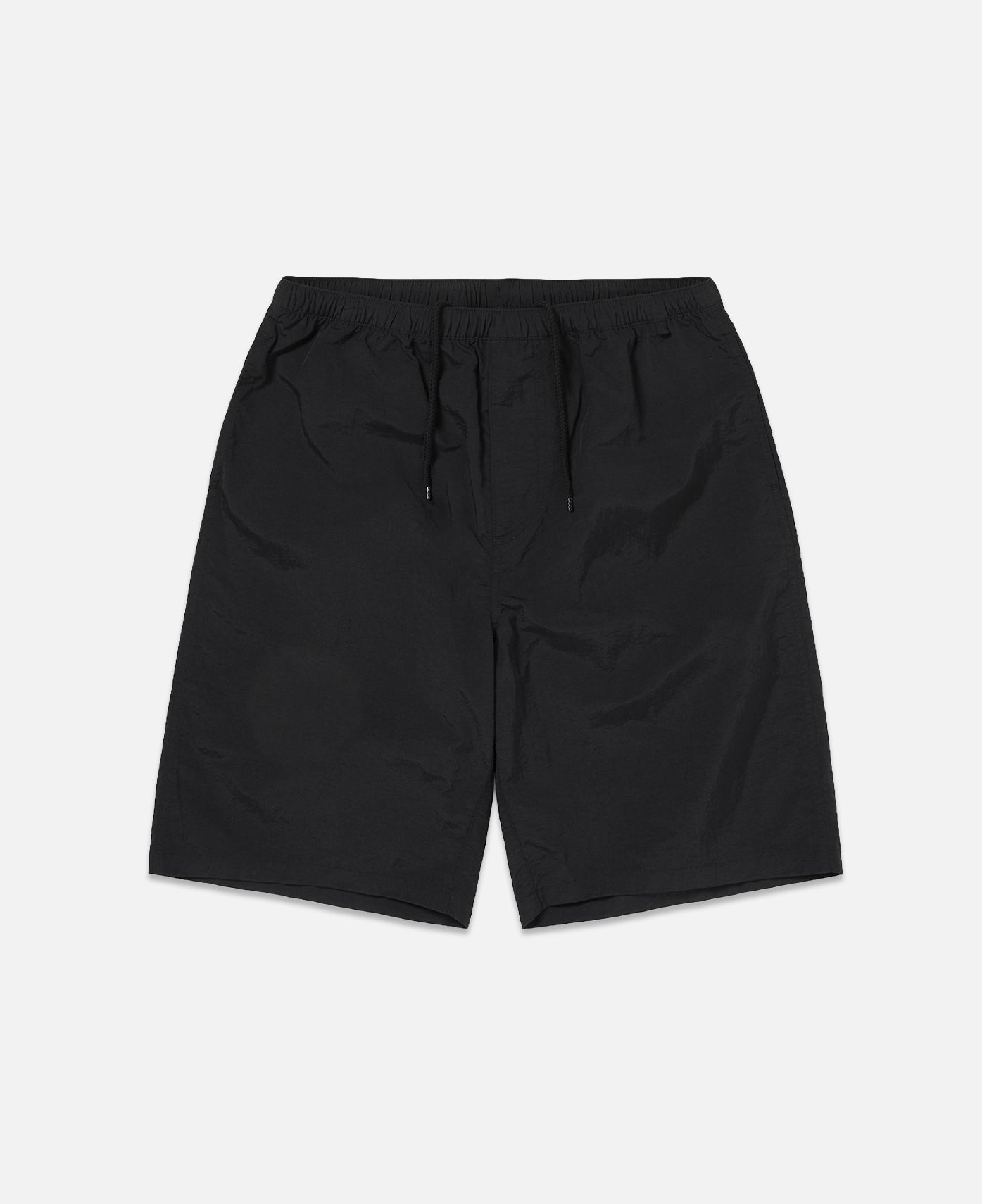 Relaxed Nylon Shorts (Black)