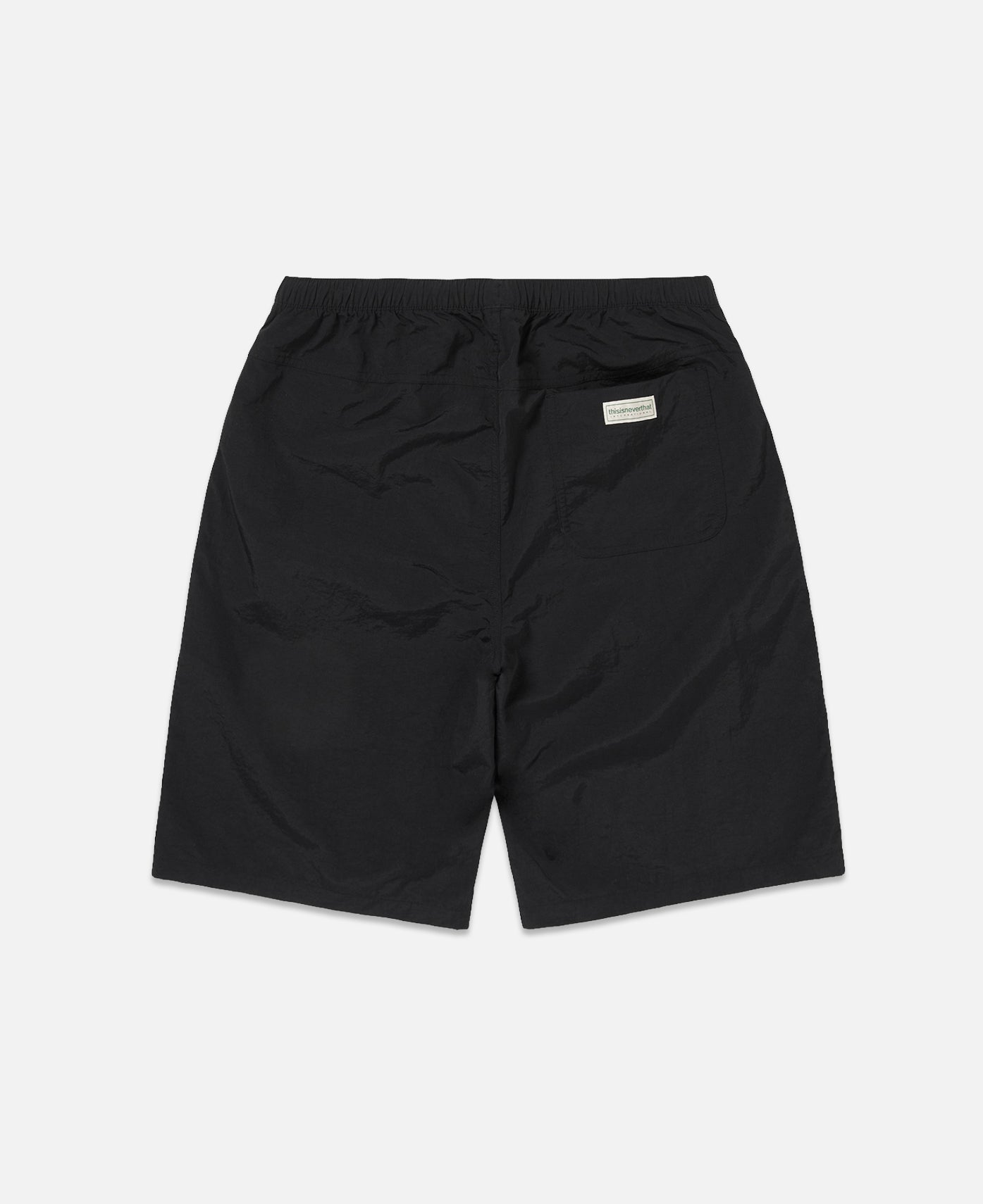 Relaxed Nylon Shorts (Black)