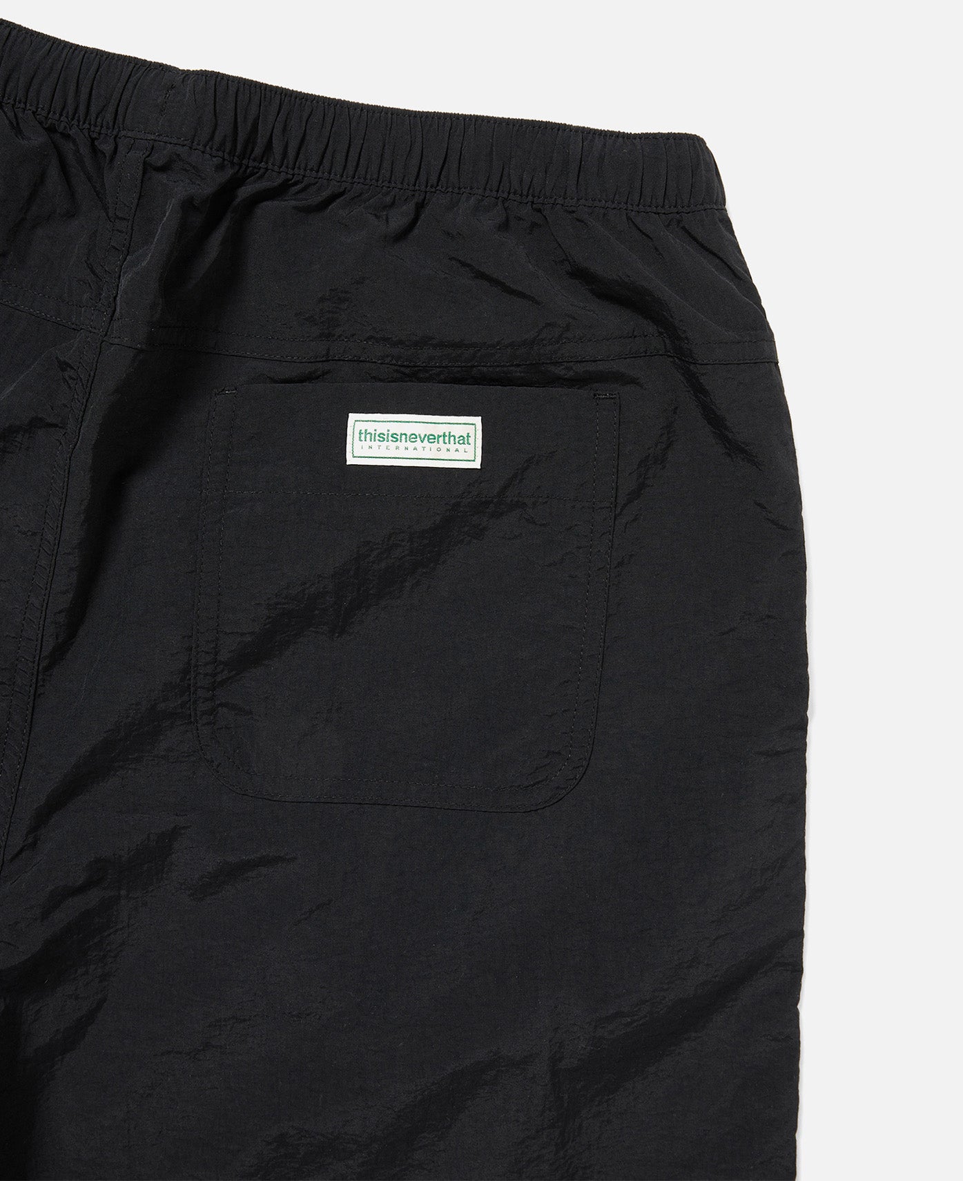 Relaxed Nylon Shorts (Black)