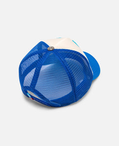 Burgershop Trucker Hat (Blue)