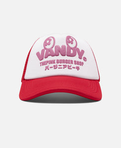 Burgershop Trucker Hat (Red)