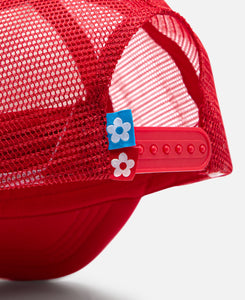 Burgershop Trucker Hat (Red)