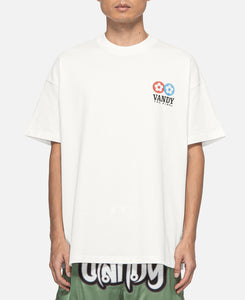 Classic Flower Spray T-Shirt (White)
