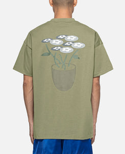 Classic Flower T-Shirt (Olive)