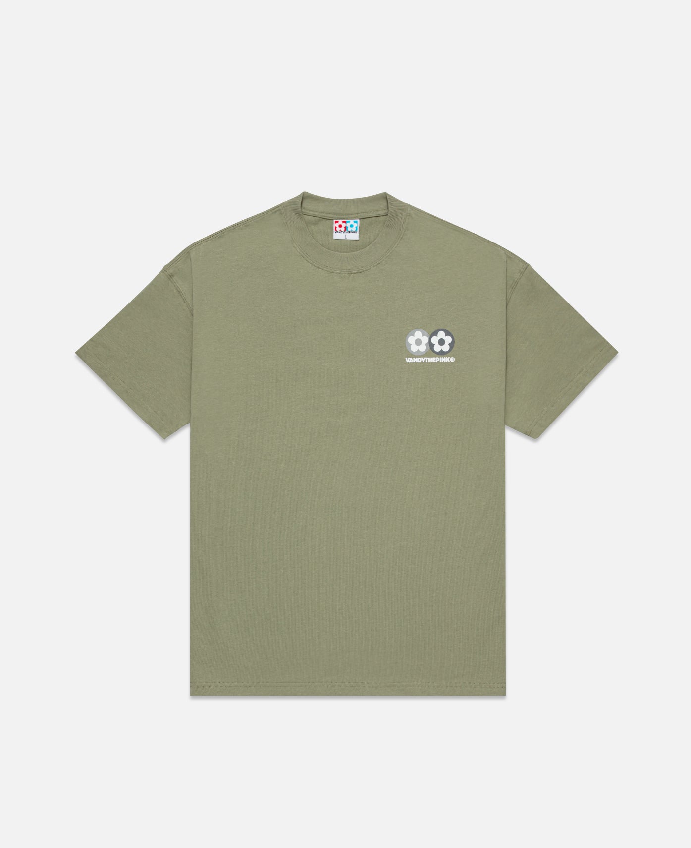 Classic Flower T-Shirt (Olive)