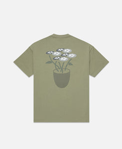 Classic Flower T-Shirt (Olive)