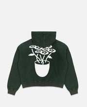 Cracked Flower Logo Hoodie (Green)