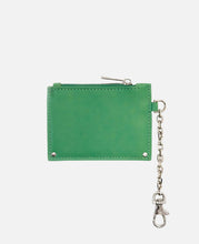 Heritage Logo Keychain Wallet (Green)
