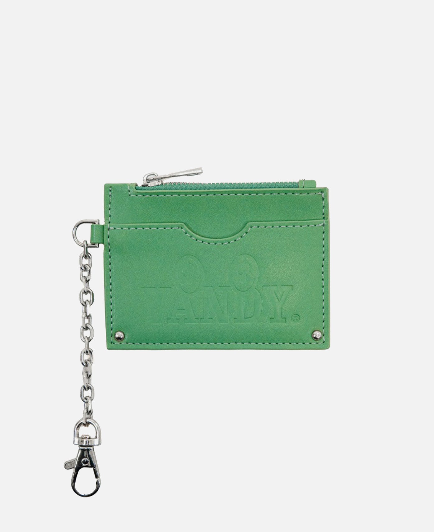 Heritage Logo Keychain Wallet (Green)