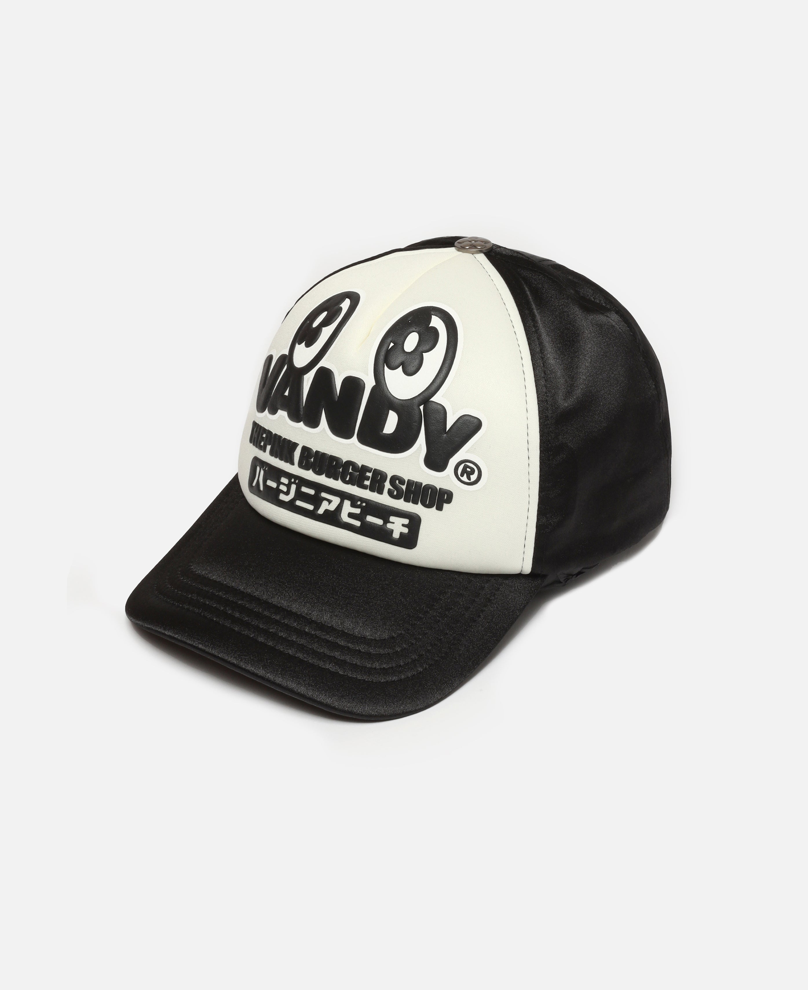 Satin Eye Logo Trucker Hat (Black)