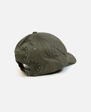 Studded Ball Cap (Olive)