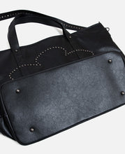 Studded Tote Bag (Black)