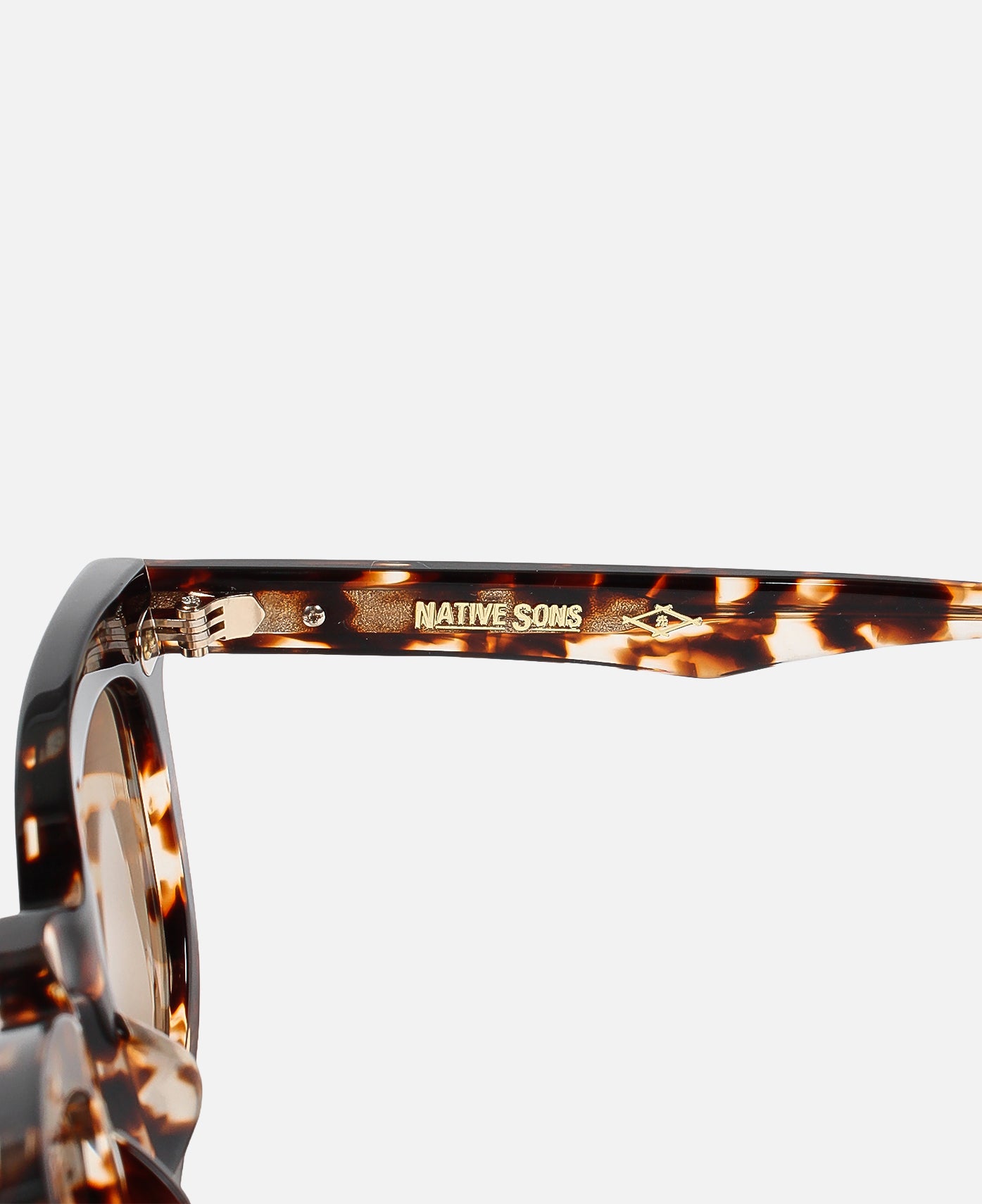 Wacko Maria X Native Sons Sunglasses (Brown)