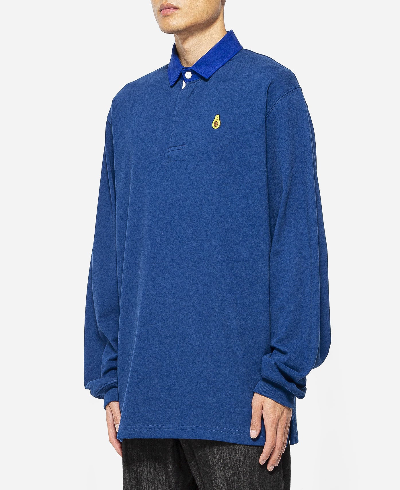 Long Sleeve W/Gradient Wave And Logo (Infls03-A) Black