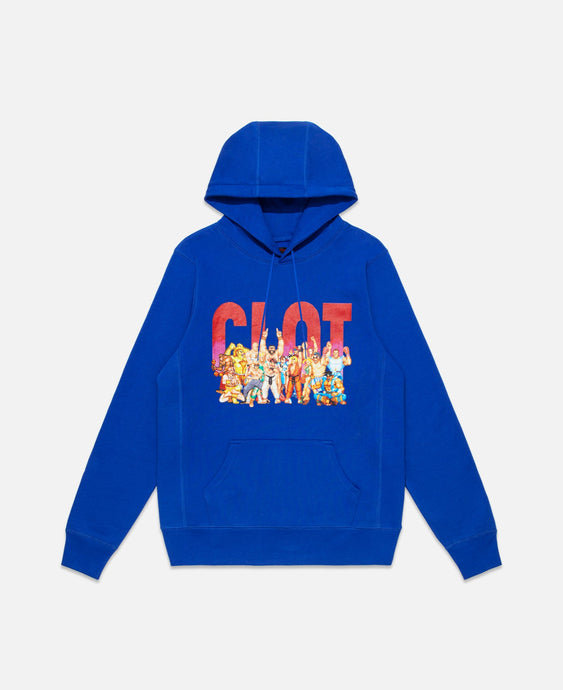 CLOT Street Fighter Hoodie (Blue)