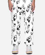 3 Eyed All Print Sweatpants (White)