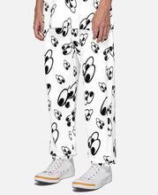 3 Eyed All Print Sweatpants (White)