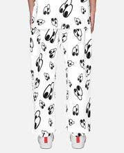 3 Eyed All Print Sweatpants (White)