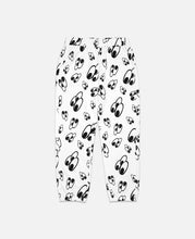 3 Eyed All Print Sweatpants (White)