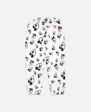 3 Eyed All Print Sweatpants (White)