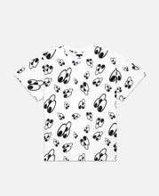 3 Eyed All Print T-Shirt (White)