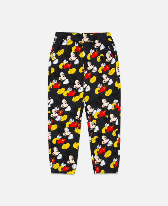 3 Eyed Mickey All Print Sweatpants (Black)