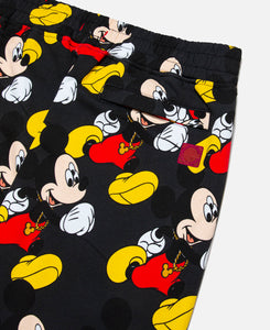 3 Eyed Mickey All Print Sweatpants (Black)