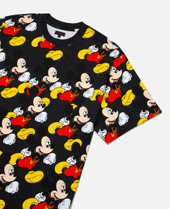 3 Eyed Mickey All Print T-Shirt (Black)