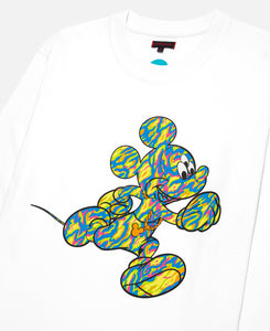 3 Eyed Tiger Camo Mickey L/S T-Shirt (White)