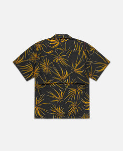 Fireworks S/S Tuck Open Collar Shirt (Black)