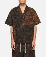 Patch Work S/S Coverall Shirt (Orange)
