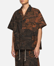 Patch Work S/S Coverall Shirt (Orange)