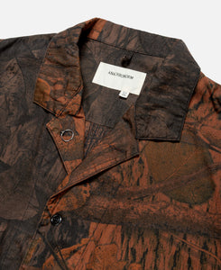 Patch Work S/S Coverall Shirt (Orange)