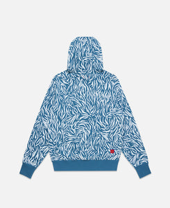 CLOT Tiger Stripe Hoodie (Navy)