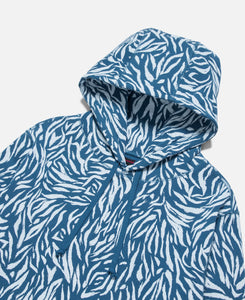 CLOT Tiger Stripe Hoodie (Navy)