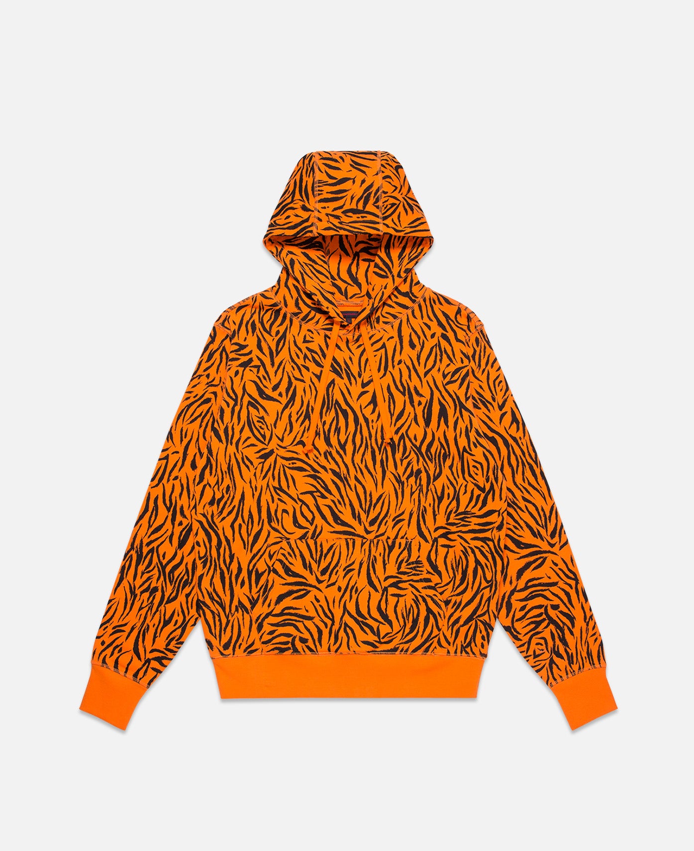 CLOT Tiger Stripe Hoodie (Orange)