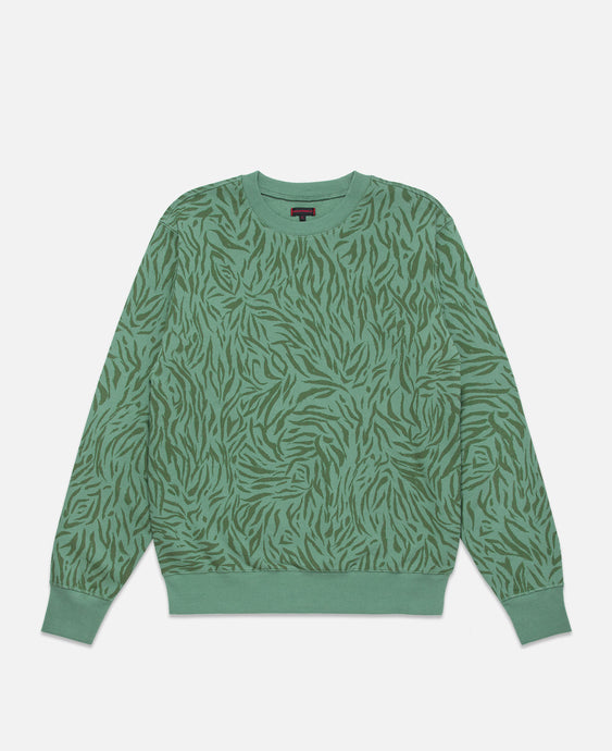 CLOT Tiger Stripe Sweatshirt (Green)