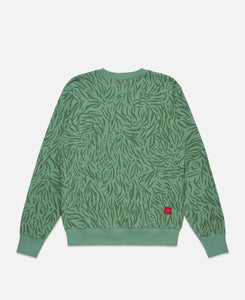 CLOT Tiger Stripe Sweatshirt (Green)