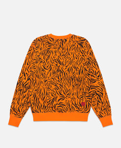 CLOT Tiger Stripe Sweatshirt (Orange)