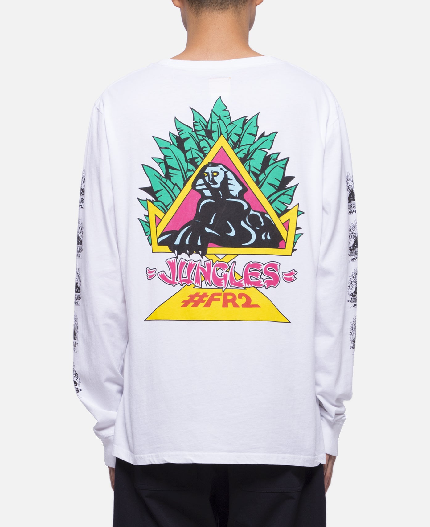 Natas Sphinx L/S T-Shirt (White)