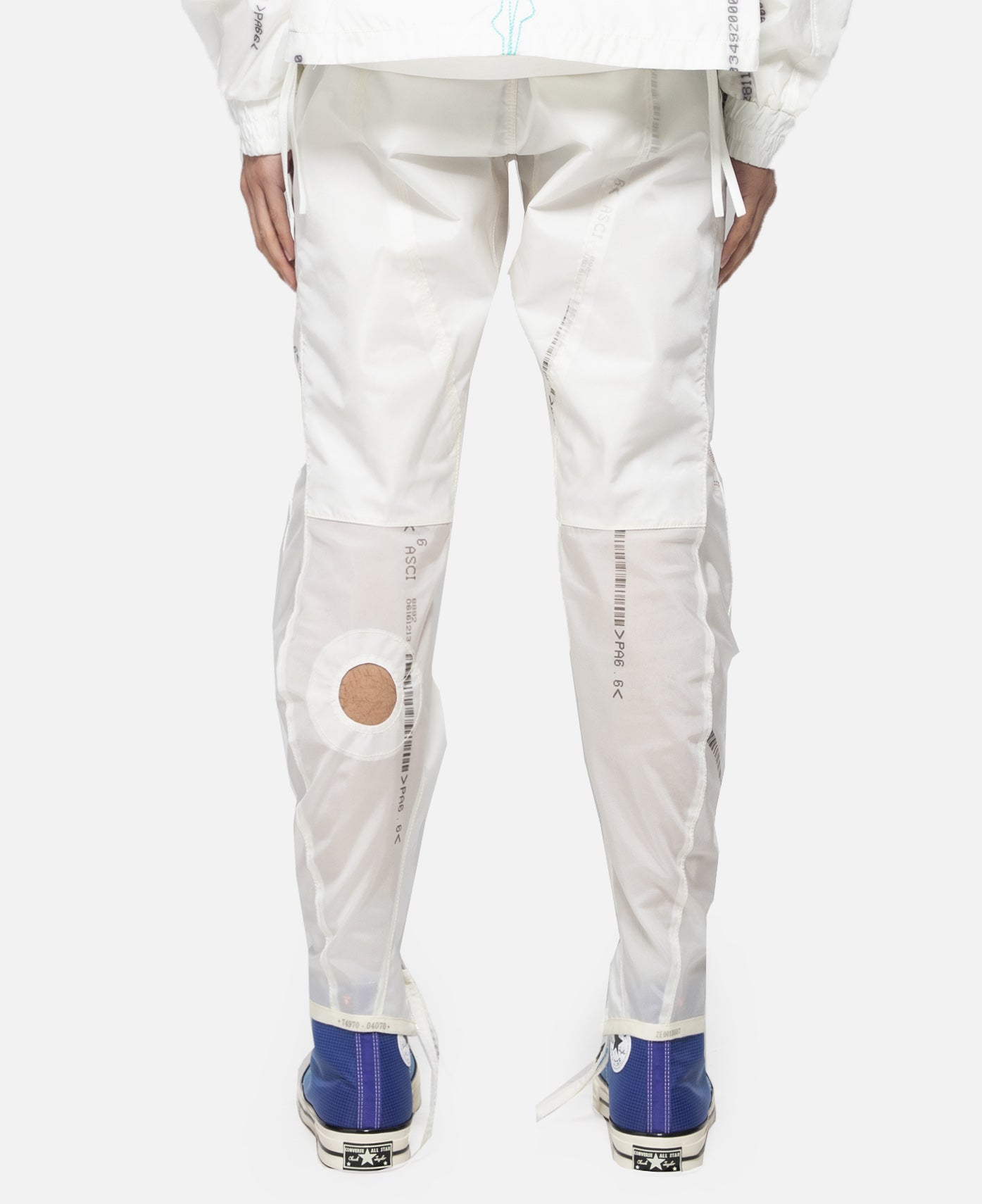 Readymade Airbag Half Stripe Tapered Trousers