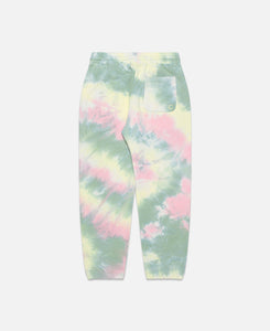 CLOTTEE Script Tie Dye Sweatpants (Multi)