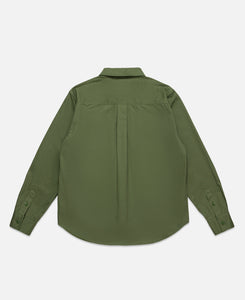 Military Twill Shirt Jacket (Green)