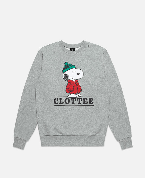 Peanuts Christmas Sweatshirt (Grey)