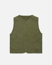 Quilted Vest (Olive)